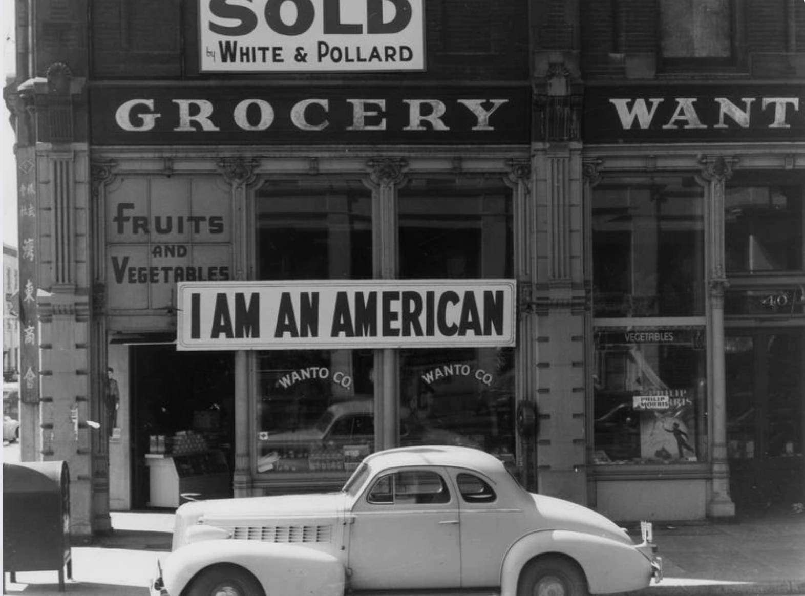 Image for Dorothea Lange image I Am An American contribution