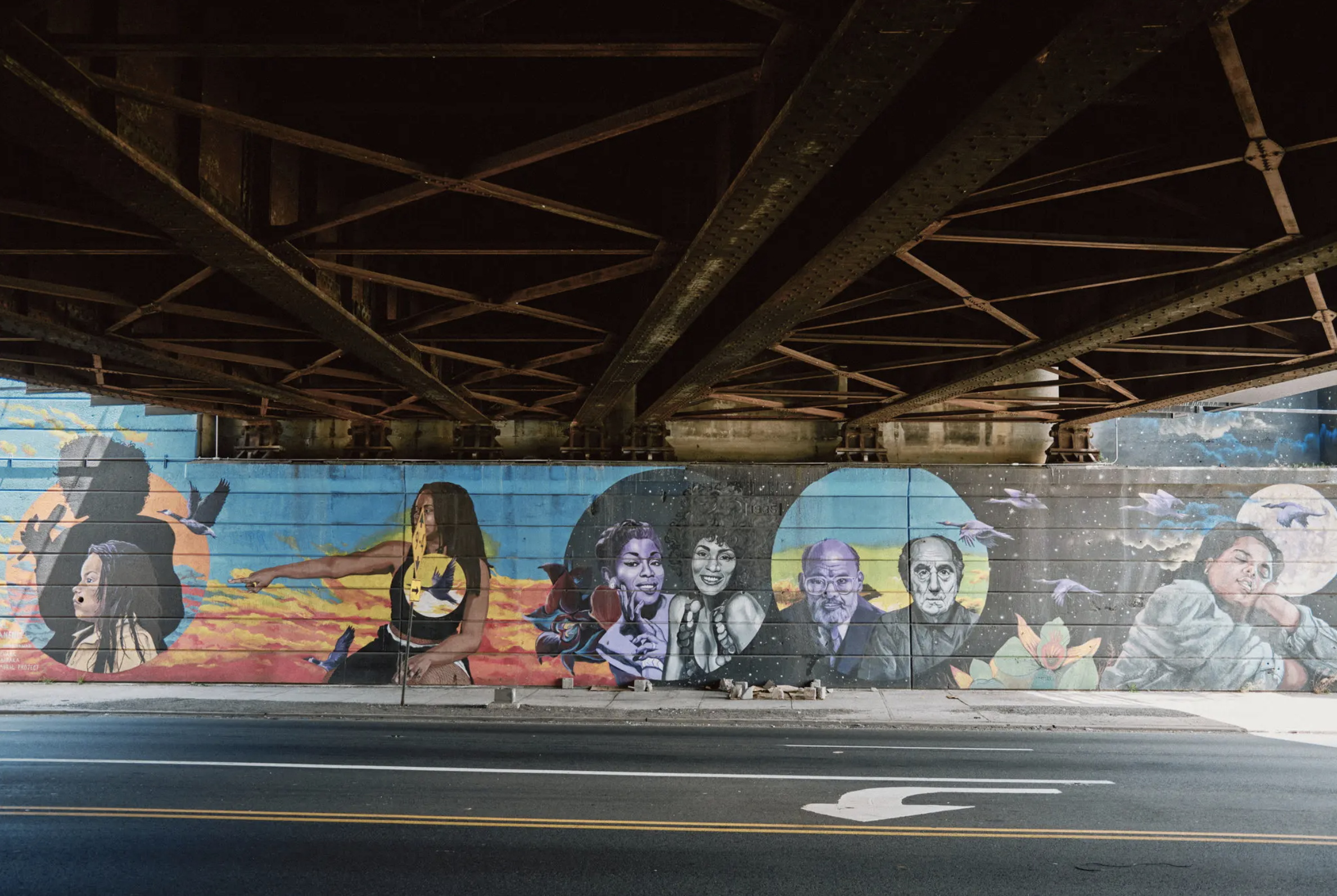 Image for Layqa Nuna Yawar’s Radical Impermanence mural in Newark, NJ. contribution