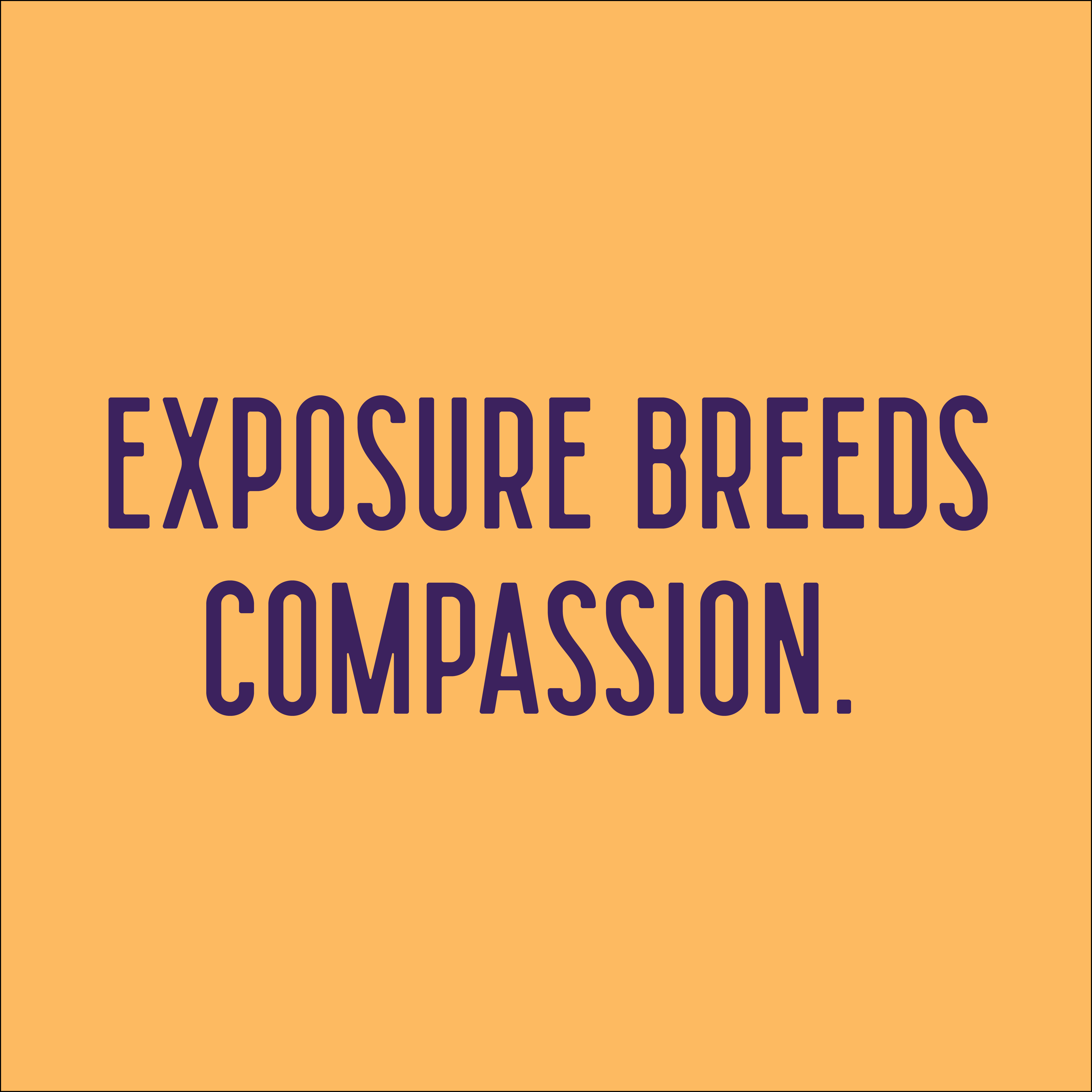 Image for Exposure Breeds Compassion contribution
